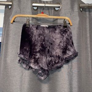 Tie dye shorts